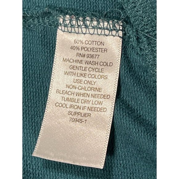 Xersion Emerald Relaxed Fit Sweatshirt SIZE-LARGE - Picture 4 of 6